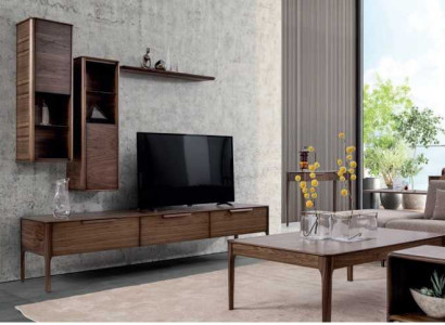 Wohnzimmer Set Schrankwand Ablage mit tv Stand Modernen Designen Wohnwand